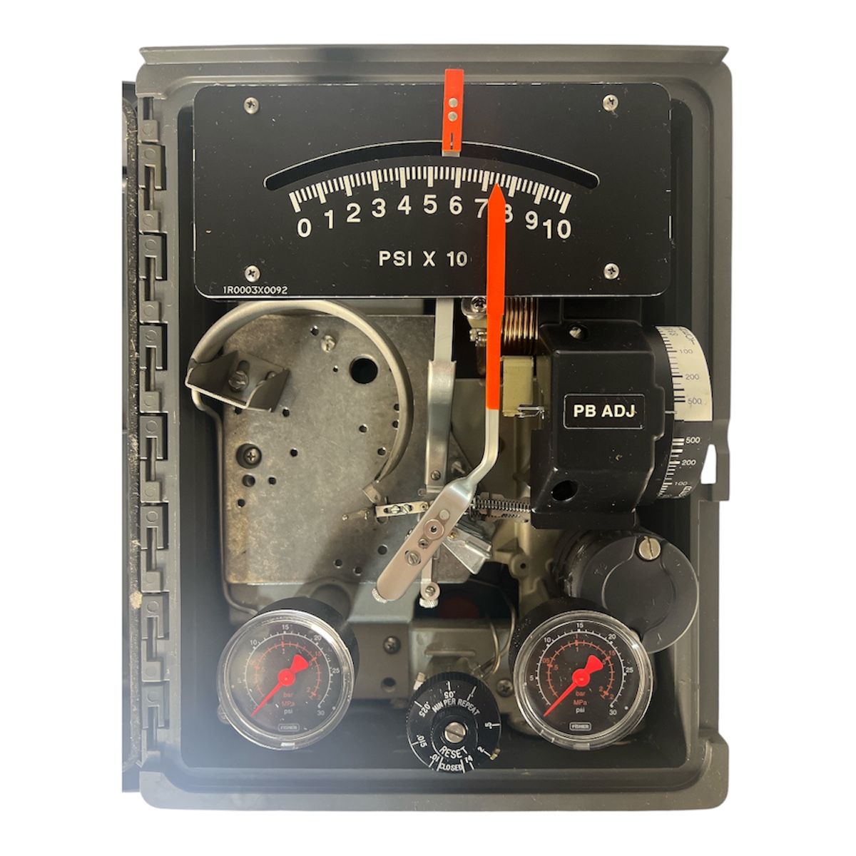 4195kbe R Controller Controlador de Presión Fisher 4195KB Rango 0-100 psi | Maquinaria para ...