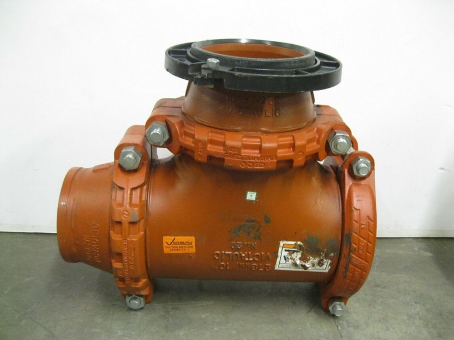 Difusor de Succion Victaulic series 731I de 10×8 / Suction Diffuser