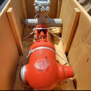 Válvula Dezurik Copes Vulcan 4" Clase 1500 con Actuador Rotork Eléctrico 11AFA10A NUEVA