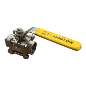 Válvula de bola manual JAMFLOW de 1" CF8M 1000 WOG
