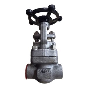 Valvula de compuerta Roscable Powell de 1/2" clase 800 Acero Inoxidable